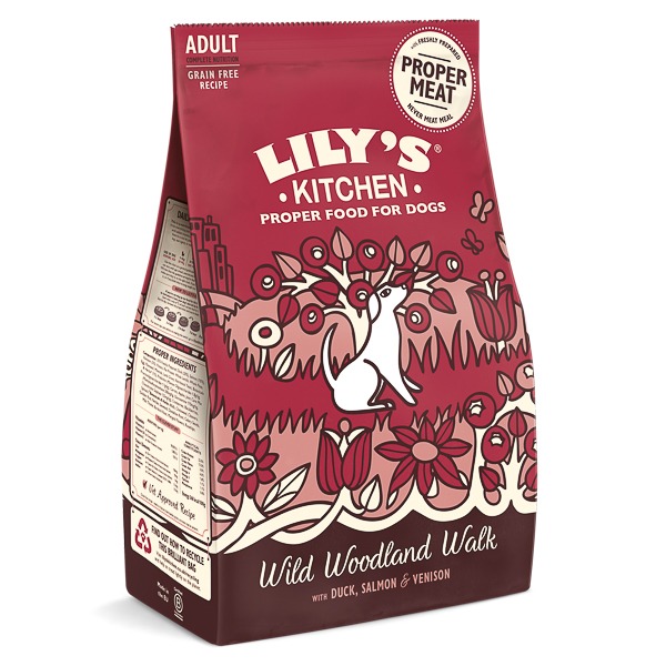 Lily’s Kitchen Dog Wild Woodland Walk Duck, Salmon & Venison