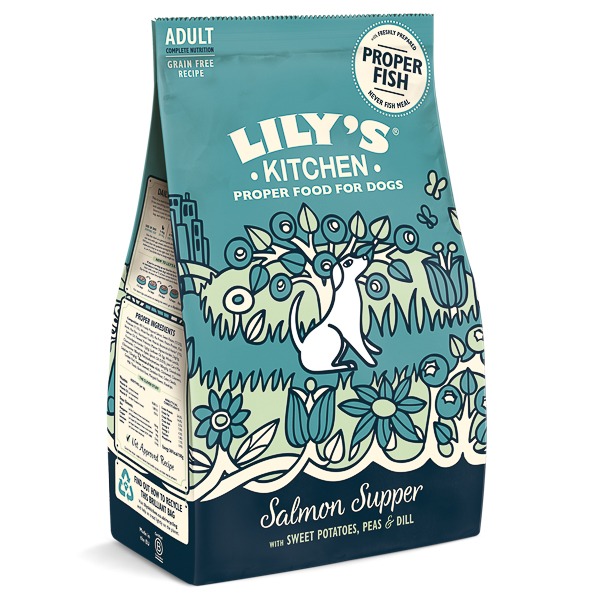 Lily’s Kitchen for Dogs Salmon Supper Adult Dry Food