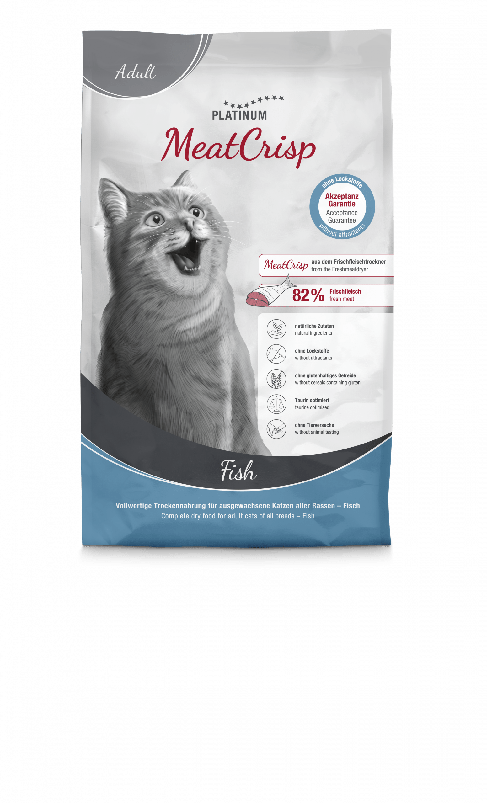 Platinum Cat Adult Fish