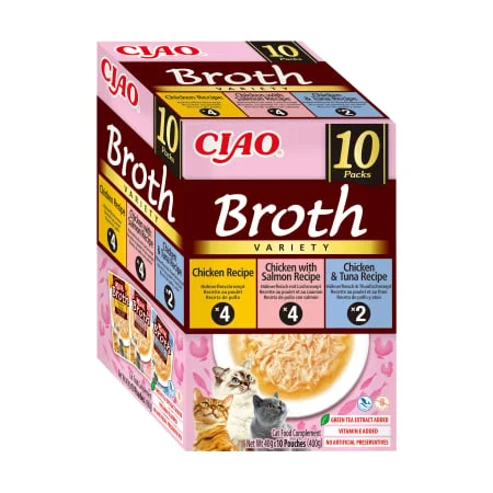 Ciao Churu Broth Variety Chicken Recipe , Chicken With Salmon Recipe , Chicken & Tuna Recipe