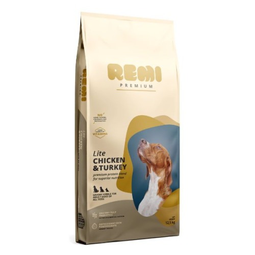 Remi Premium Premium Lite All Sizes cu Pui și Curcan
